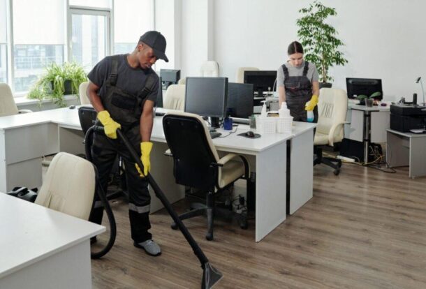 Office cleaning project